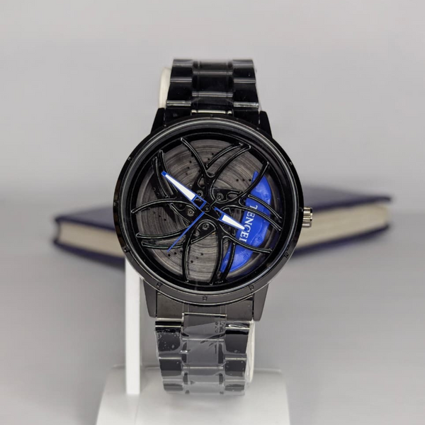 Spinning Wheel Watch (Chain)
