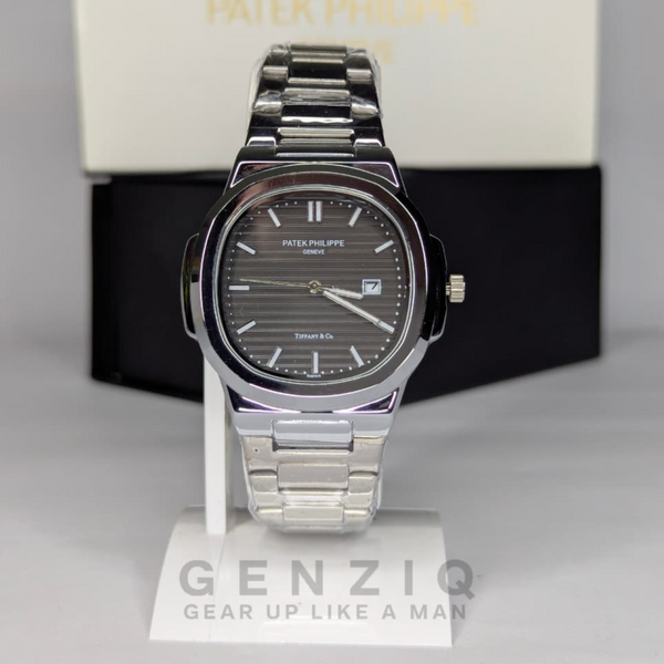 PATEK PHILIPPE NAUTILUS (Black & Silver)