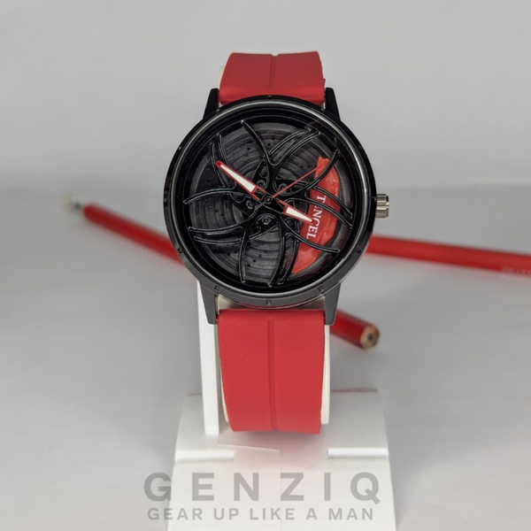 Spinning Wheel Watch (Strap)