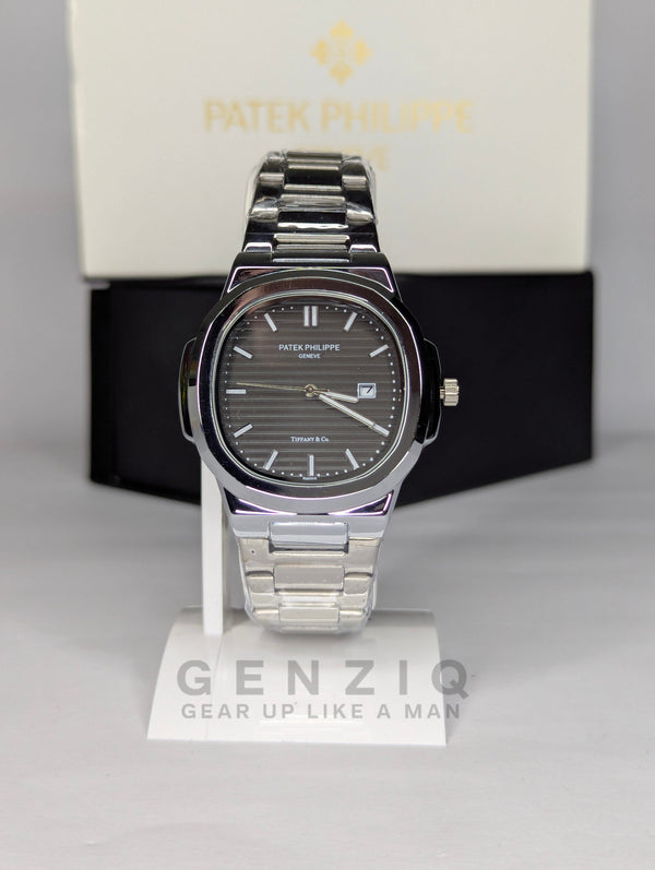 PATEK PHILIPPE NAUTILUS (Black & Silver)